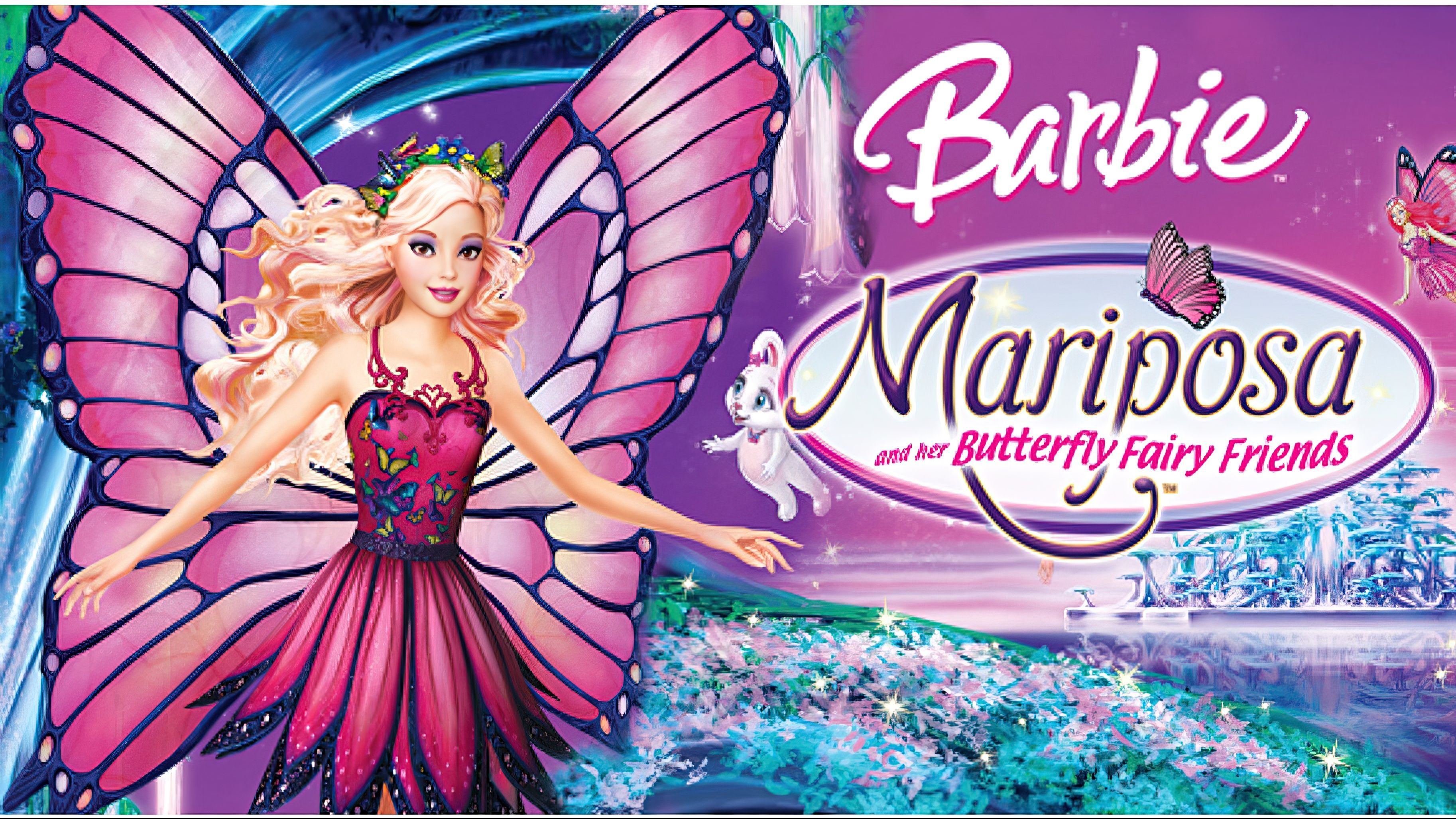 Ciro lille indsats Barbie - Mariposa & Her Butterfly Fairy Friends - Bilibili