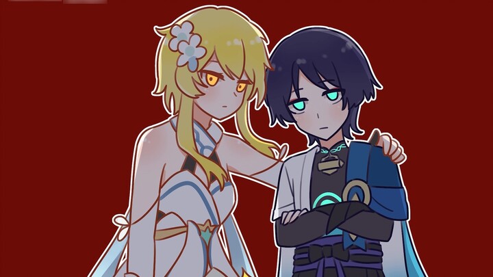 [Genshin Impact Comics] I can't help it, I love Wanderer so much