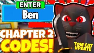 *MARCH 2022* ALL NEW *CH 2 + TOM* UPDATE OP CODES CODES! In Roblox Ben codes