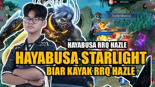 Mencoba Hayabusa skin Starlight biar kayak RRQ Hazle!