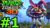 Plants vs. Zombies 3D - Quay Lại Chơi Siêu Phẩm 1 Thời CÂY SUNFLOWER Kim Loại - Top Game Android Ios