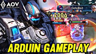 AOV : ARDUIN GAMEPLAY | IN SUPPORT - ARENA OF VALOR LIÊNQUÂNMOBILE ROV