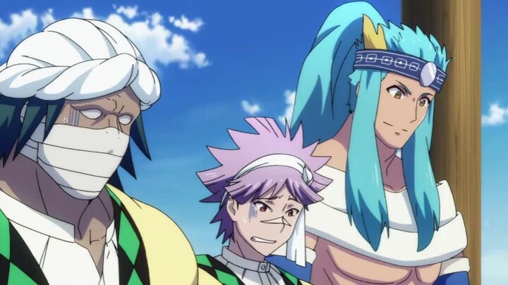 Magi adventure of Sinbad ep 7 English dub