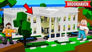 PAŁAC PREZYDENTA na BROOKHAVEN RP w ROBLOX! NOWY UPDATE! 🤩
