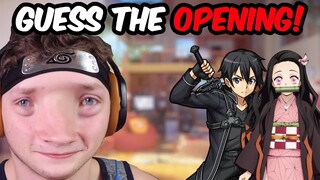 NEW Guess the Anime Opening Quiz Challenge