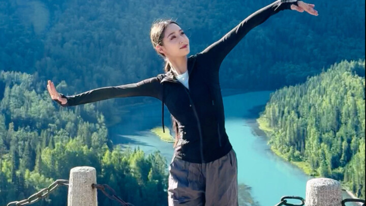 Angsa Hongyan hari ini terbang di surga dunia Kanas～