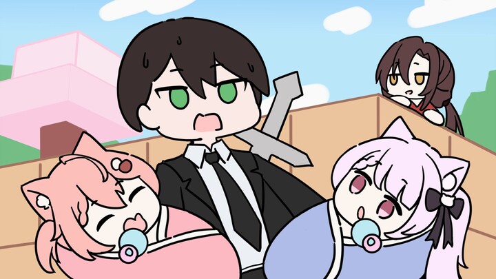 Four-Language Full-Barrier Communication [Hiiro/12dora/Sakura Nao]