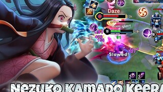 Keera / Nezuko Kamado สกิน Jungle Pro Gameplay ใหม่ AoV x Demon Slayer Arena of Valor Lien Quan