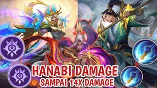 HANABI DENGAN DOUBLE DAMAGE ! LANGSUNG RATA SEMUA !