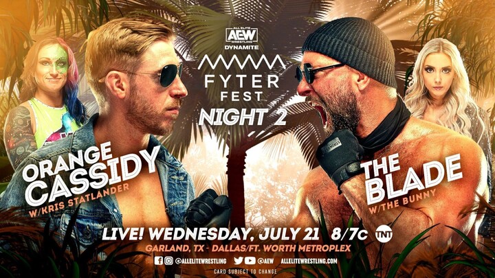 AEW Dynamite Fyter Fest (Night 2) July 21, 2021