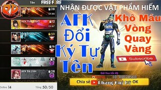Khô máu với vòng quay Vàng -  AFK Đổi kí tự Quân Đoàn | AFK Quỷ Dữ