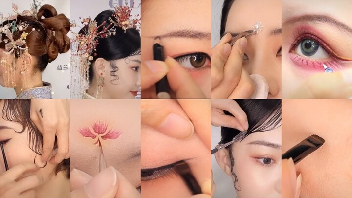 Trang điểm mắt, makeup cổ trang Trung| Chinese ancient eyes makeup- Nhã Di Các.