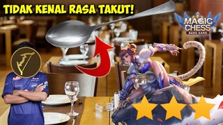 Cerita SENDOK yang tidak mengenal rasa takut & Wan-Wan Triple Emblem | Magic Chess Indonesia