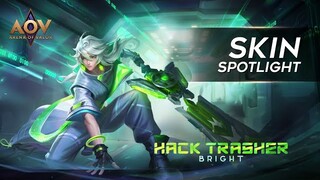 Bright Hack Thrasher Skin Spotlight - Garena AOV (Arena of Valor)