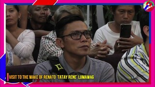 President Duterte in Visit to the Wake of Renato ‘Tatay Rene’ Lumawag