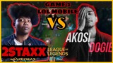 2STAXX VS AKOSI DOGIE | GAME 2 LEAGUE OF LEGENDS WILD RIFT | TRASHTALK ON!