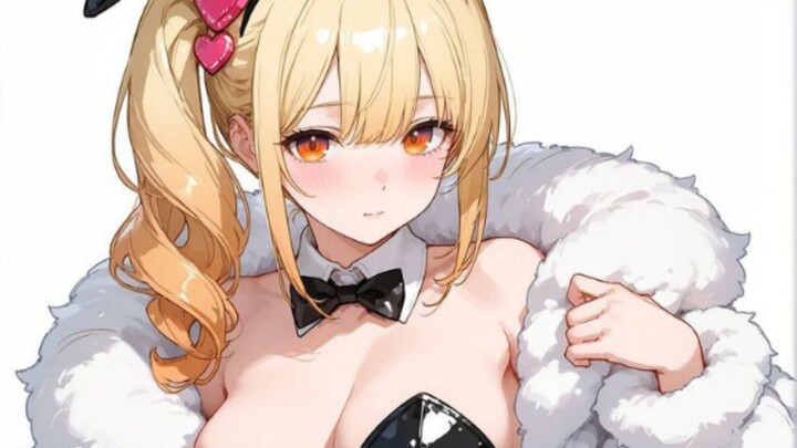Bunny suit sungguh menggoda, tp jangan buka baju dong🥵