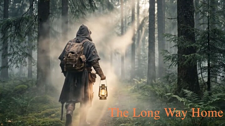The Long Way Home 🌲 Solitary Nordic Forest Ambience & Fantasy Music for D&D / Reading