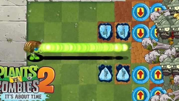 PvZ 2 – 100 Plants vs. 100 Zombies – Top-Level Plants Face Off Against Jurassic Giant Zombies – Whic