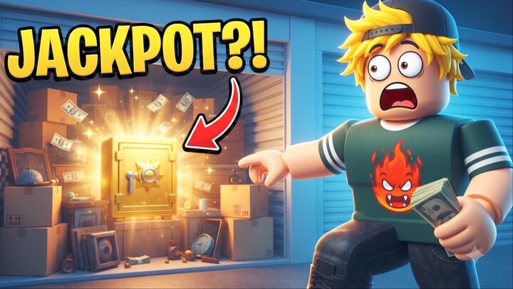 I Opened Storage Units Until I Hit the JACKPOT! #Roblox #StorageHunterSimulator #robloxgaming