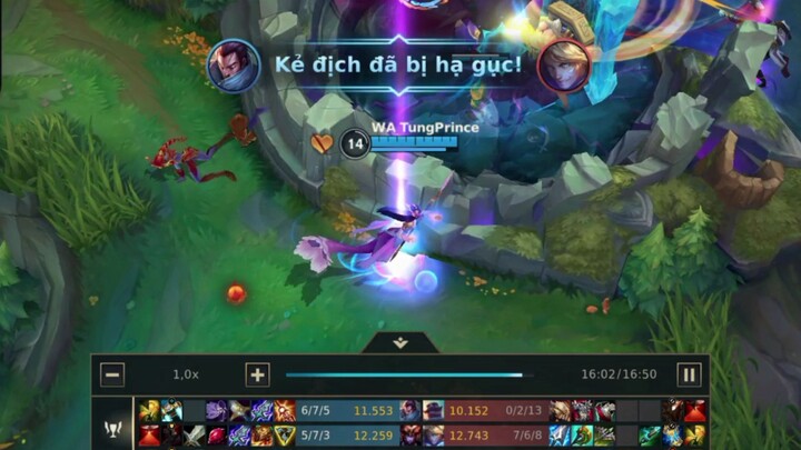 Cướp 3ron bằng đòn đánh thường 😂