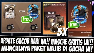 UPDATE GACOR !! AKHIRNYA FREE MASCHERANO MUNCUL LAGI DAN PAKET WAJIB DI GACHA EASPORT FC MOBILE