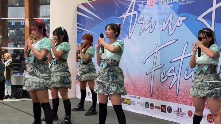 [Side Cam] Cheeky Parade - Mugendai Shoujo A Live Cover by Muses @Asa no Hoshi Festival