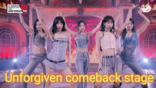 Unforgiven comeback Stage - Lesserafim