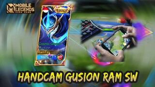 HANDCAM BY TOP GLOBAL GUSION | GUSION GAMEPLAY #107 | MOBILE LEGENDS BANG BANG