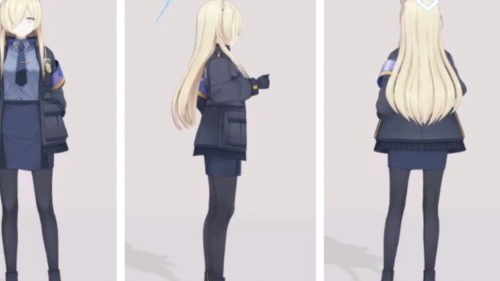 Ye Zhu's official 3D model display [Blue Files]——Author: MEMED_COYOTE