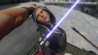 STAR WARS LIGHTSABER MOD in Blade and Sorcery VR