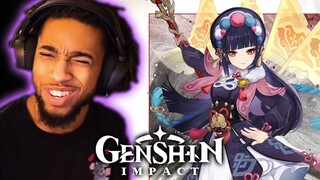 MIHOYO WITH THE NEW STYLE?!? | Genshin Impact Yun Jin Character Demo Reaction!!!