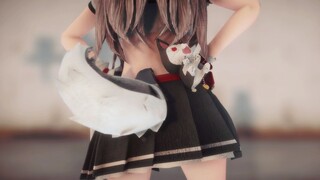 MMD | Azur Lane | Commander, you can touch my belly.