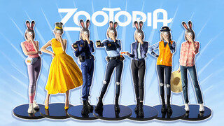 我还原了动物城朱迪的穿搭🥕