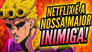 EU TO PUT0! NÃO LANÇOU A DUBLAGEM DA PARTE 5 JOJO E EU SURTEI