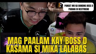 MAG PAALAM KAY BOSS D KUMAIN SA LABAS KASAMA SI MIKA ❤️❤️