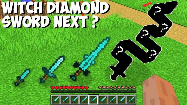 What DIAMOND SWORD WILL HAPPEN NEXT in Minecraft ? RAREST DIAMOND SWORD !