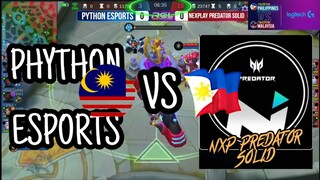 PHYTHON ESPORTS VS NEXPLAY PREDATOR SOLID | REALME GAMING LEAGUE | MLBB