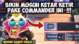 BIKIN MUSUH EMOSI PAKE SKILL COMMANDER INI ! SETENGAH DARAH LANGSUNG ILANG!MAGIC CHESS COMBO TERBARU