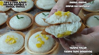 Resep Kue Jajanan Pasar Terlaris Empuk & Berserat