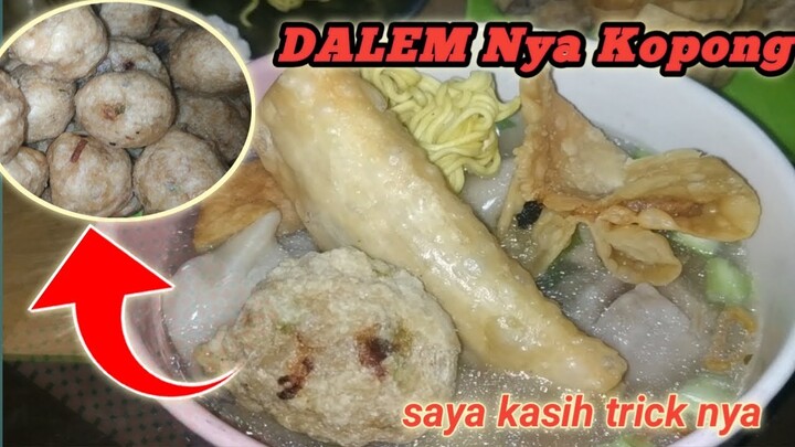Resep bakso goreng anti kempes, banyak yang gagal membuat ini.