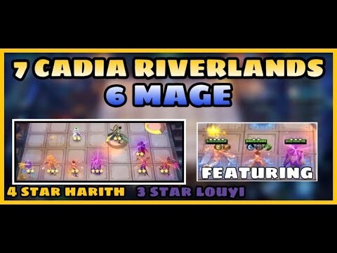 7 Cadia Riverlands 6 Mage | Magic Chess - Mobile Legends Bang Bang