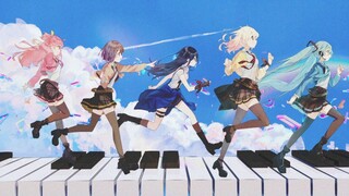 【青春/friends × 初音ミク】青く駆けろ！（奔向蓝天！）【2DMV／『世界计划 多彩舞台』收录曲 2022年愚人节 ver.】