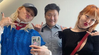 [Kim Hyun Joong & Hyuna] PSY's New Song Dance!