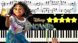 We Don’t Talk About Bruno [Encanto OST] 🎹《Piano Tutorial》 ⭐⭐⭐⭐⭐