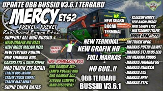 UPDATE OBB BUSSID V3.6.1 SOUND MERCY TERBARU | GRAFIK HD REAL FULL MARKAS | BUS SIMULATOR INDONESIA