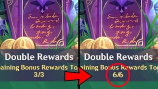 LUCKY!!! Your Account Get 6 TIMES Ley Line Overflow Double Rewards Bonus, BUT...