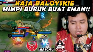 DENGAN LUO YI TAK MEMBUAT BTR UNGGUL!! KELAS GEEK DI TUNJUKAN!! - BTR vs GEEK MATCH 2