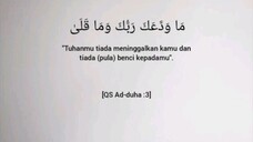 ALLAH selalu ada di dekat kita, Namun kita yang selalu menjauh darinya😓