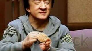 [AI-generated] Jackie Chan Eating Biscuits